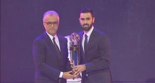 السوري خربين يتوج بجائزة أفضل لاعب في آسيا لعام 2017 